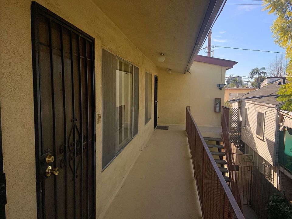 Apartment building walkway 2nd level
