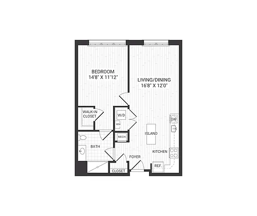 Floor plan A23