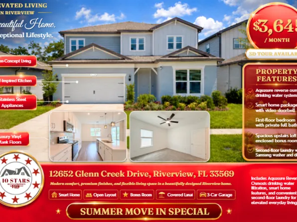 12652 Glenn Creek Dr, Riverview, FL