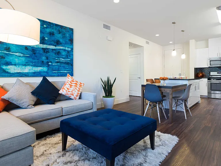 Open Concept Kitchen and Living Room