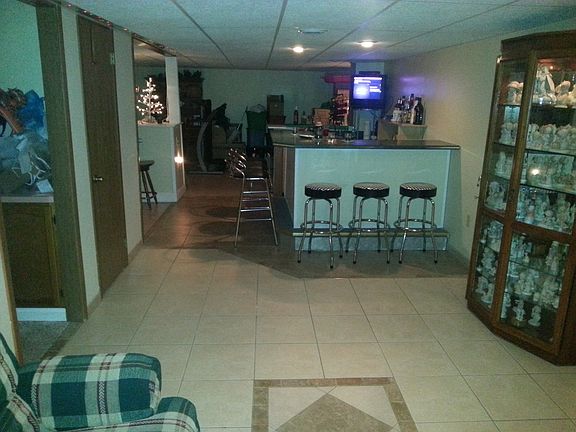 Finished basement ceramic fl