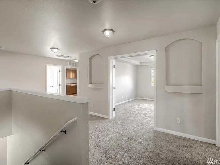 Spacious Upstairs Walkways