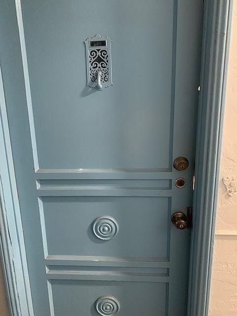 Apartment front door
