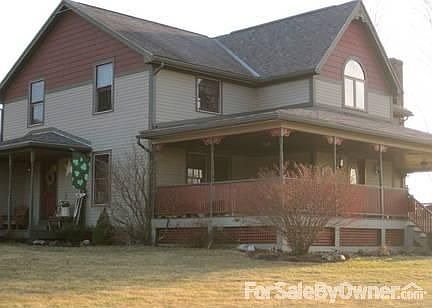 Side Covered porch view