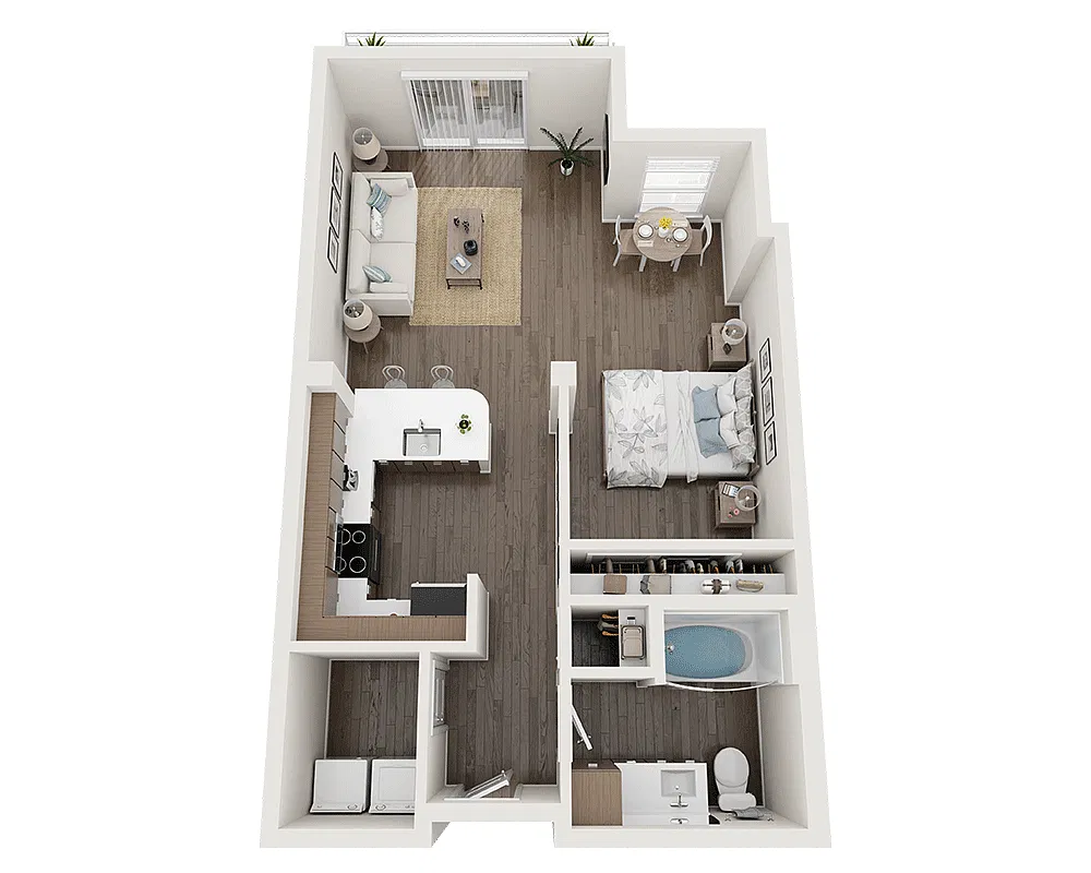 Floor plan E1K2