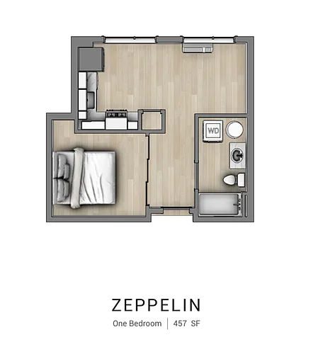 Floor plan Zeppelin 1x1