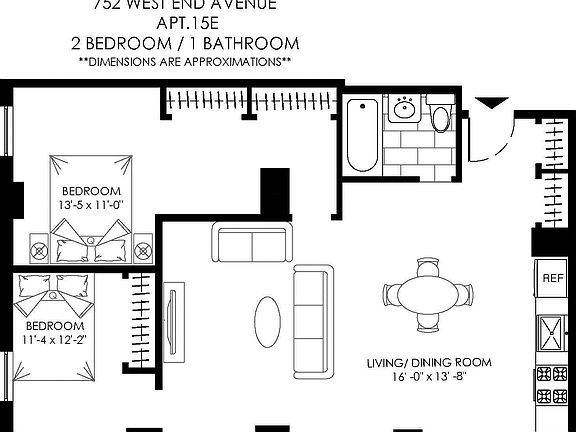 2nd image of 752 W End Ave APT 15E