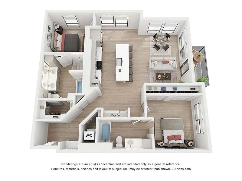 Floor plan 2-C