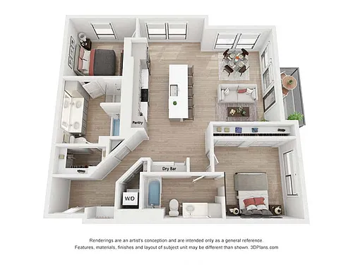 Floor plan 2-C