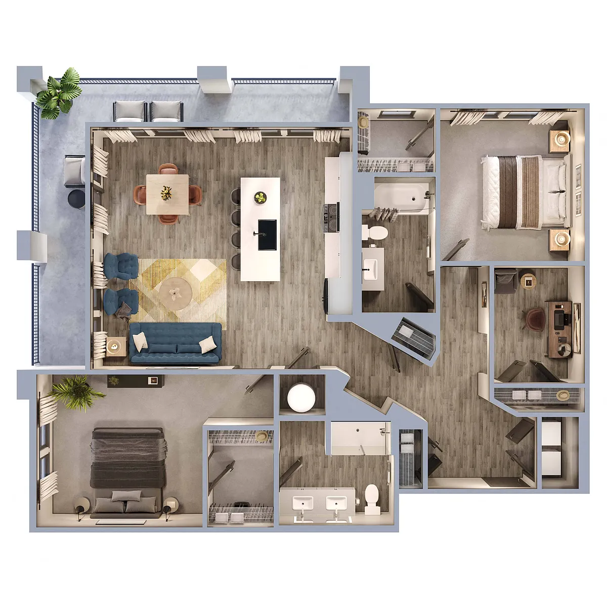 Floor plan B4D