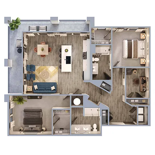 Floor plan B4D