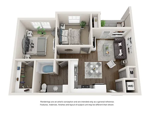 Floor plan B1
