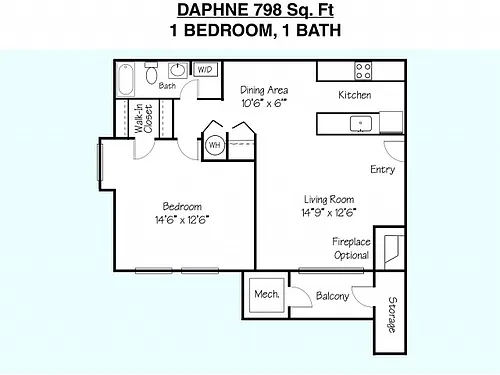 Floor plan Daphne