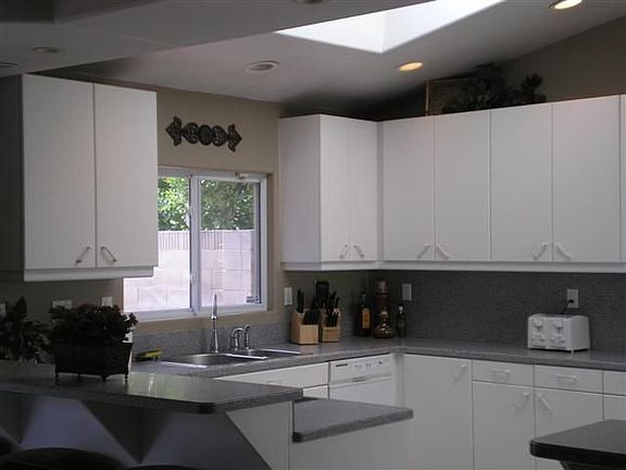 Dream kitchen.Skylight