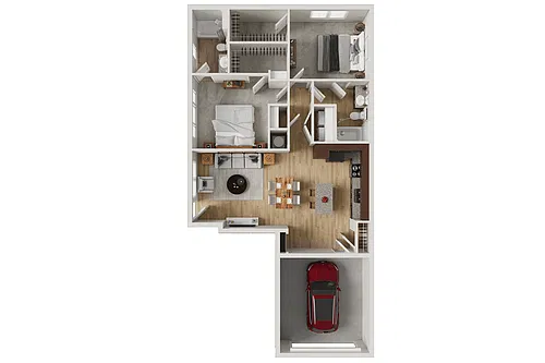 Floor plan Ridge -G