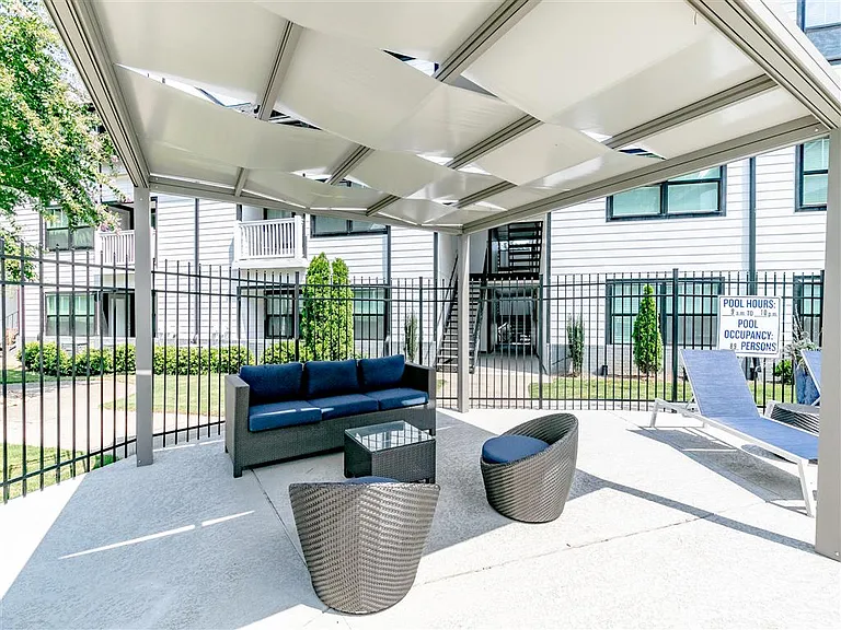 Poolside Entertaining Space