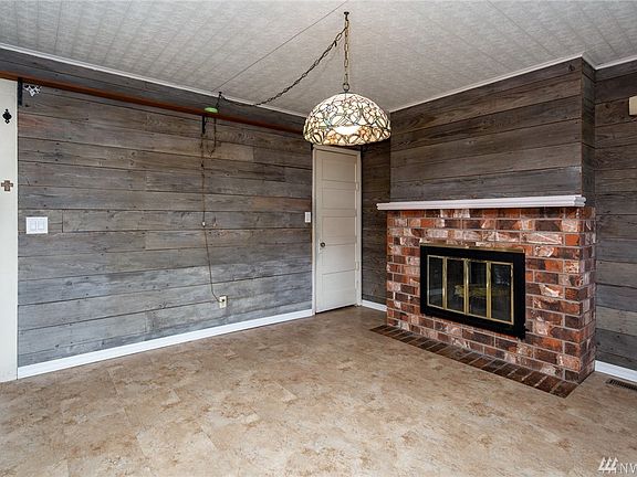 Door leads to basement