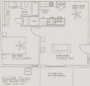 1 bed, 667 sqft, $800 — Photo 4