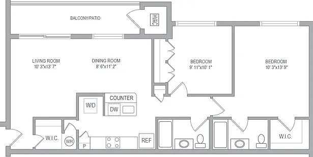 5A, 10A HANDICAP ACCESSIBLE UNIT FLOOR PLAN 5A, 10A HANDICAP ACCESSIBLE UNIT FLOOR PLAN