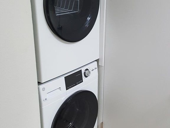 Brand new steam washer and dryer