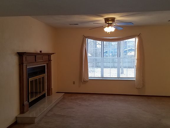 WOOD BURNING FIREPLACE