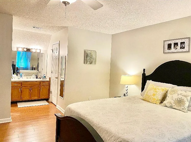 Master bedroom on 2nd floor