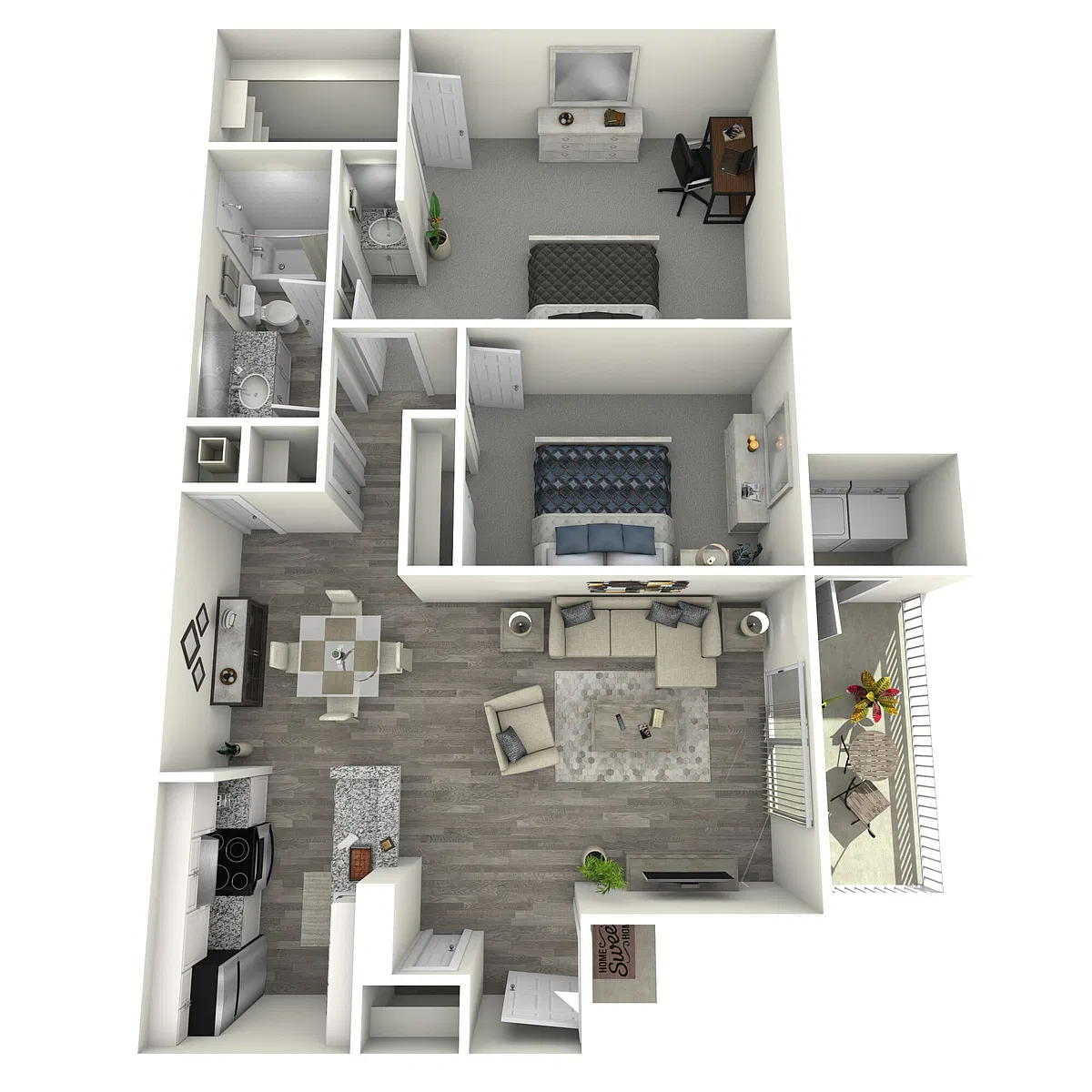 Floor plan B1