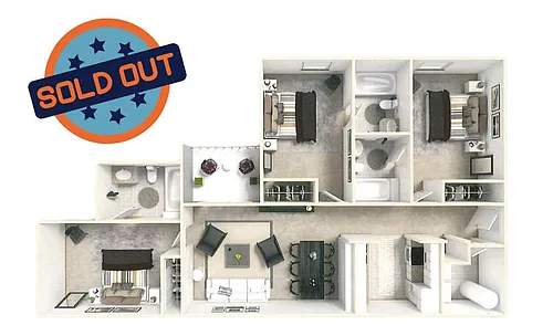 Floor plan 3-3P