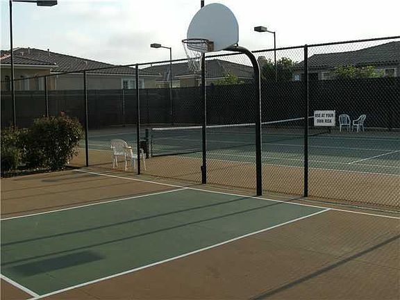Basketball and Tennis Court