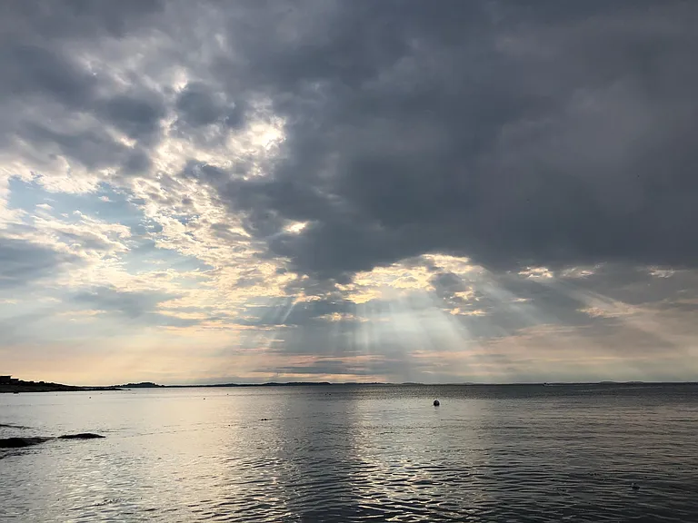Dramatic sunset