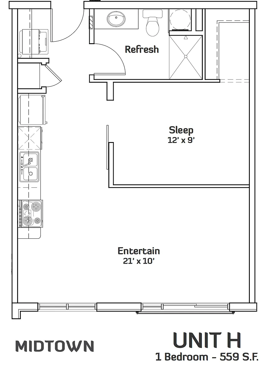 Floor plan H