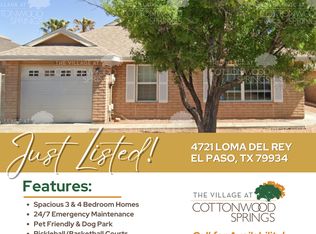 4721 Loma Del Rey Cir, El Paso, TX 79934