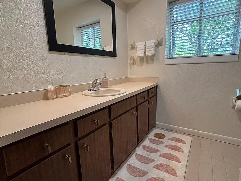 Master bathroom vanity.