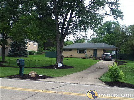 View from Front of Home's 1/2 ACRE LOT