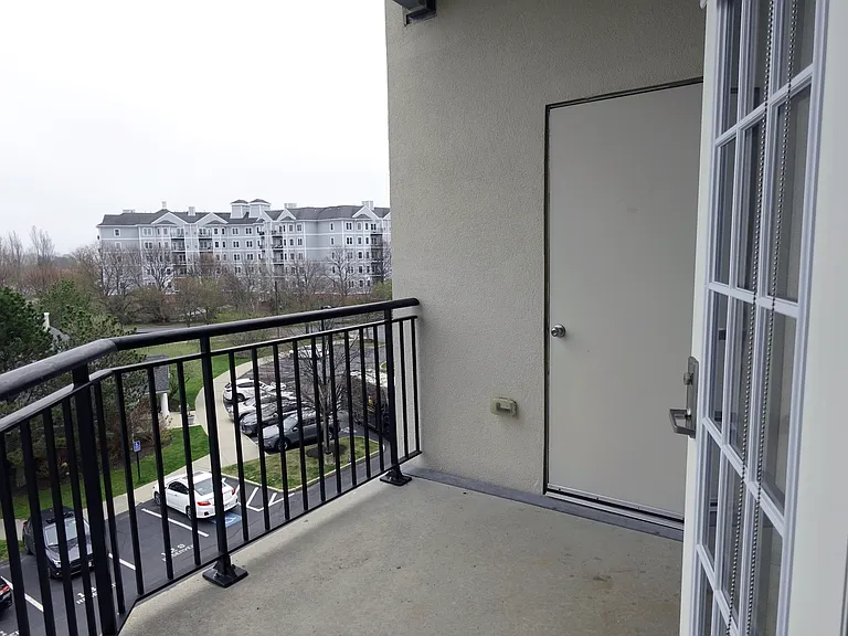 Balcony and storage unit