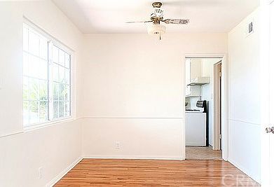 Bright dining area off the kitchen