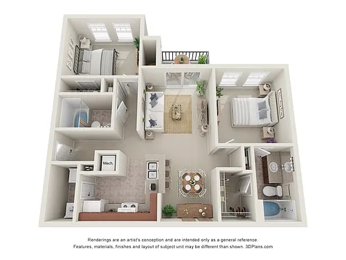 Floor plan B1
