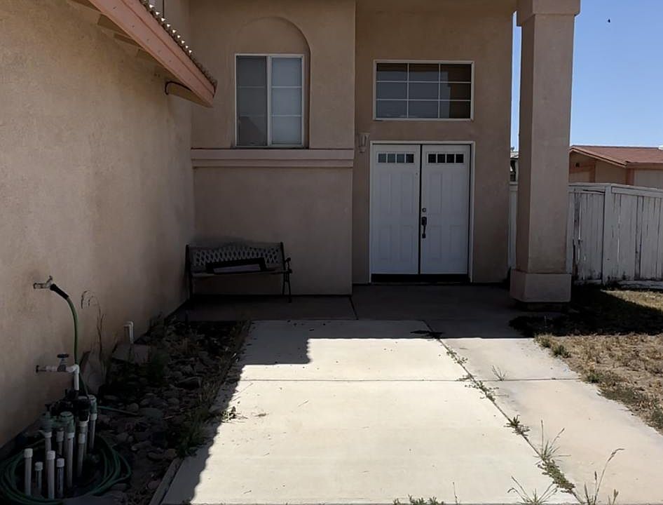 Front door.