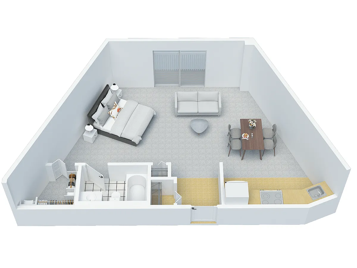 Floor plan Studio