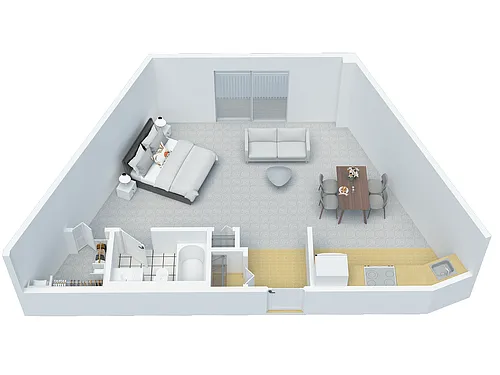 Floor plan Studio