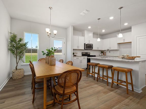 Room for a Large Dining Table Perfect for Entertaining