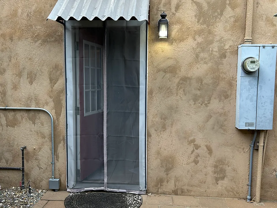 Front Door with Bug Screen.