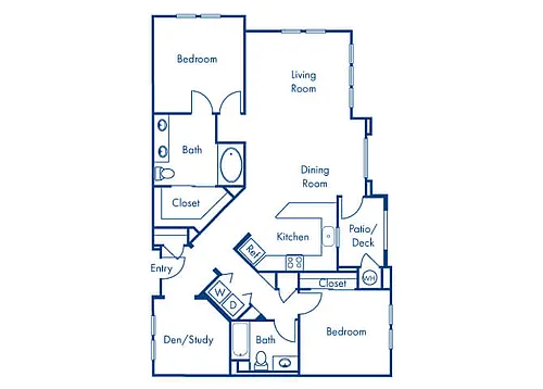 Floor plan B6D