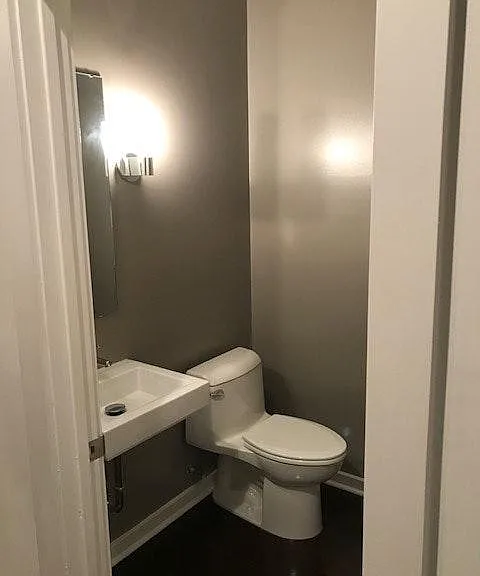 Half bath downstairs