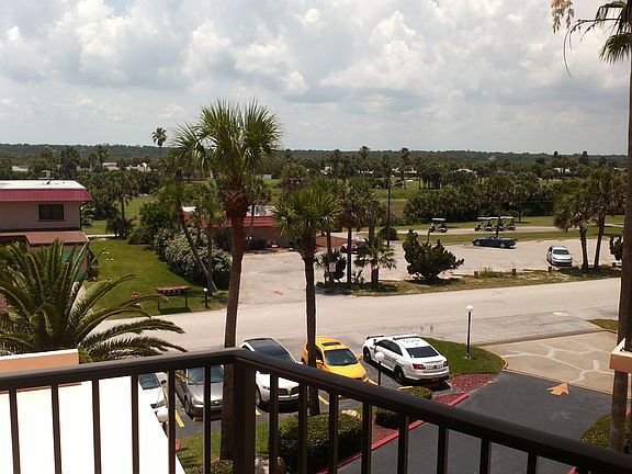 view from balcony