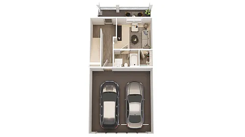 Floor plan Townhouse 1