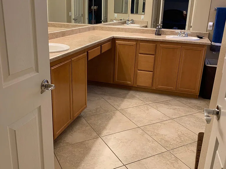 Master bathroom