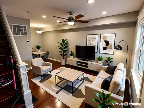 Imagine a welcoming living room