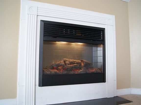 Electric Corner Fireplace