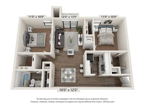 Floor plan Elm